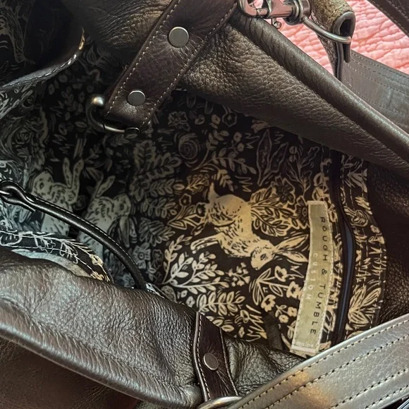 Rough and Tumble custom Hartley Pewter leather XL new - Picture 3 of 8